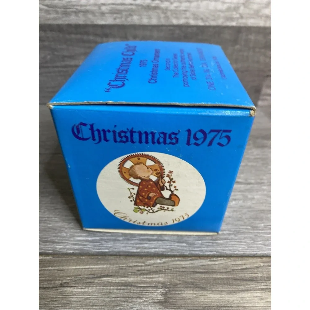 Hummel Christmas Ornament 1975 Bulb Child Second‎ In Series w/ Box Schmid Bros